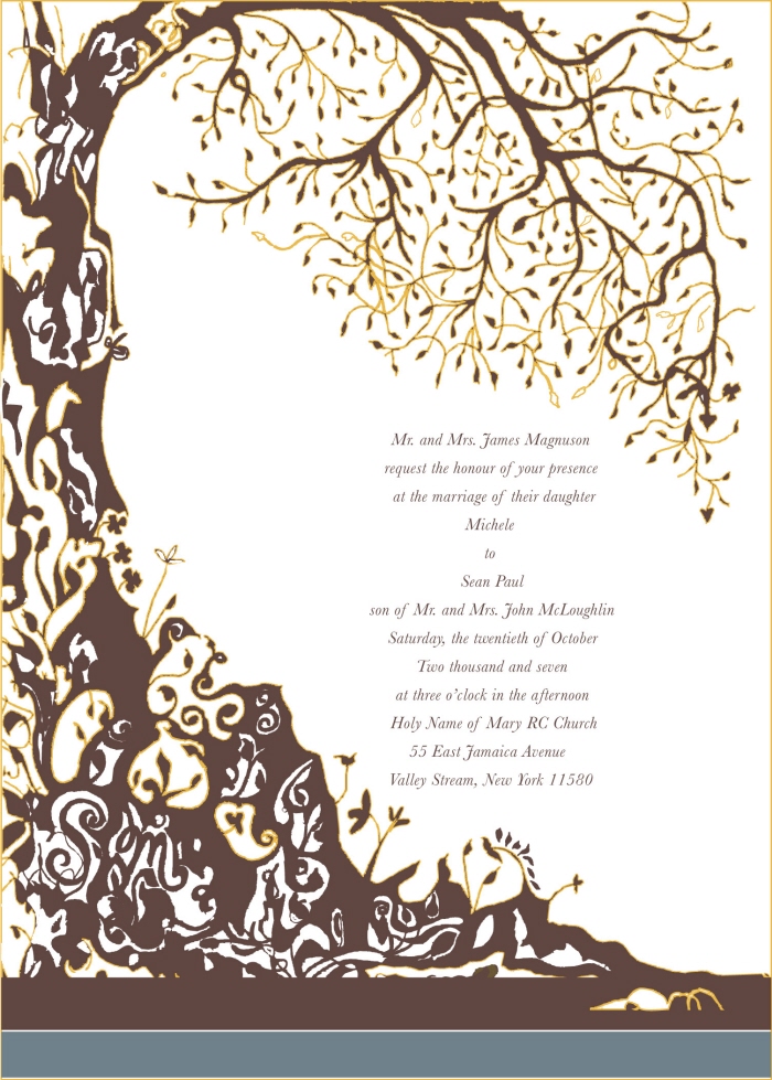 50 Stylish Wedding Invitation Templates Cartoon Flowers Wedding Invitations Vector Graphics