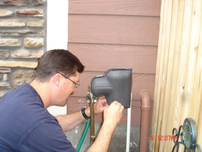 Insulated Sprinkler Valve Cover by Jeff D Levis at