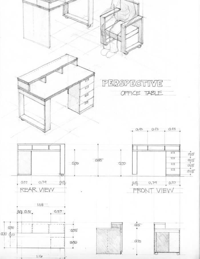 Office Table Size Office Table Size