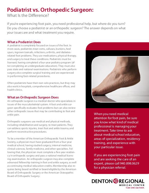 Denton Orthopedic & Sports Medicine by Russell Mariott at