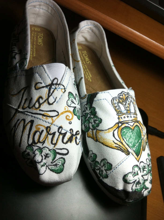 Irish Wedding Shoes by Benjamin Panfil at