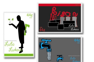 Luba Lukova Stamp Design