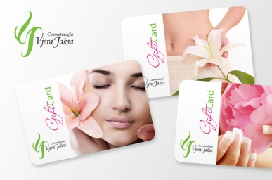 Vjera Jaksa Cosmetology, Gift Cards