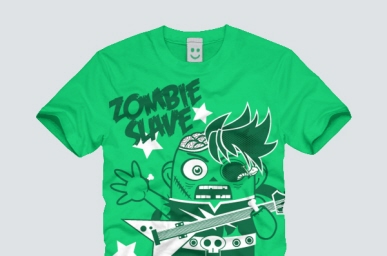 T-shirt Design - Zombie Slave