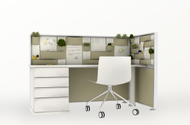 twill - an office partition system