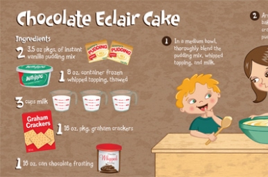 Chocolate Eclair Cake Recipe