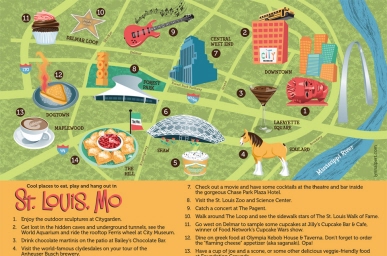 Map of St. Louis