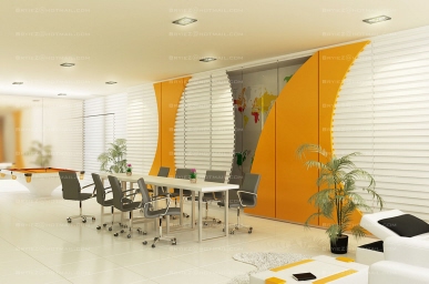 office discussion area