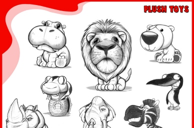 Plush Animal Designs