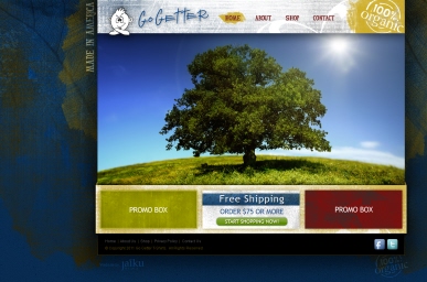 Go Getter Apparel - Web Design / Development
