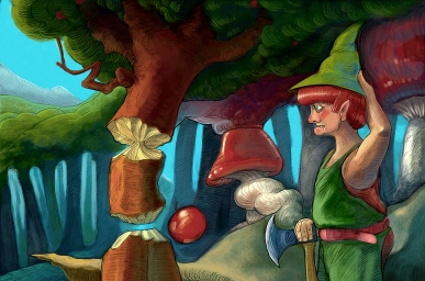 chopping art