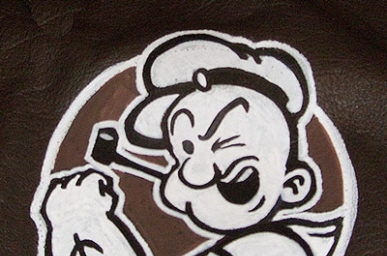 Popeye on the rocks!