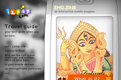 An interactive mobile travel guide on