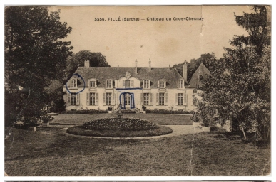 Gros Chesnay Postcard Cleanup