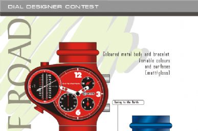 desin for catamaran swiss watches