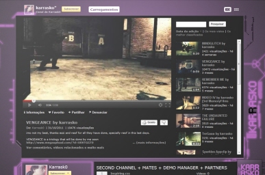 Karrask0 YouTube background