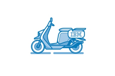 IBM icons for the Express Advantage campaign