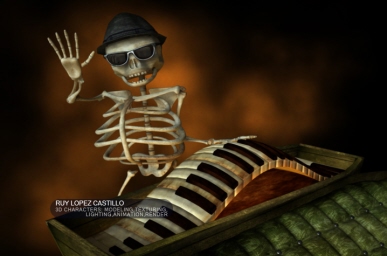 3D Characters for TV promotional Halloween Spot