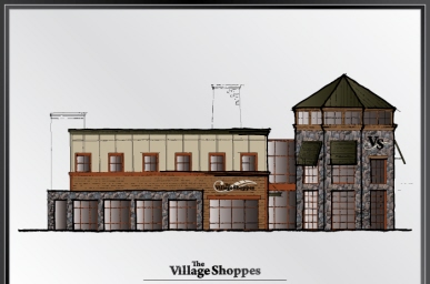 Building Rendering and Signage