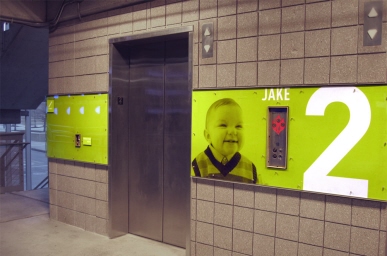 Oak Parking Garage Wayfinding System
