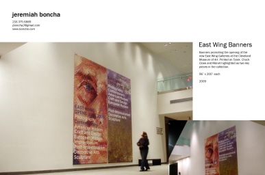 CMA East Wing Banners