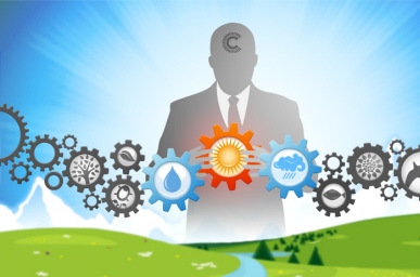 Conceptual Illustration for Flash Animation