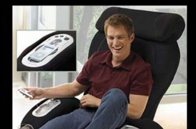 Sharper Image Zip Connect Massage Chair