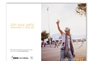 sample ad for Worldperks campaign