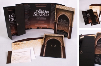 Dead Sea Scrolls Gala Invitation