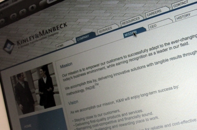 Kinley & Manbeck Corporate Web Site
