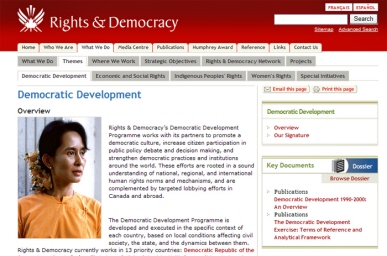 Rights & Democracy