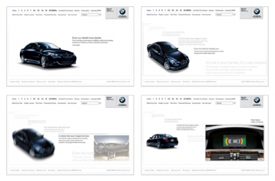 BMW 5 Series Microsite Concept (2007)