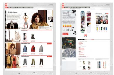 Burton Snowboards: 06-07 Season Site (2006)