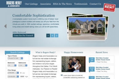 Rogers Healy & Associates Website
