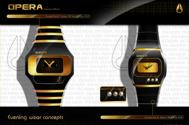 Nixon Watch - 'Opera' compilation sheet