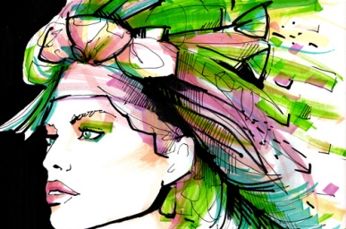 Fashion Illustrations TRASH COUTURE