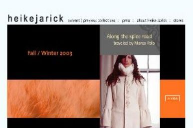 Website creation for heike jarick