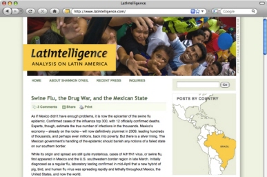 LatIntelligence Web Site