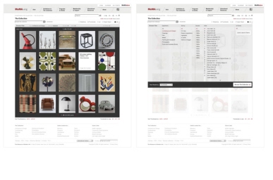MoMA: MoMA.org Collections Concept (2008)
