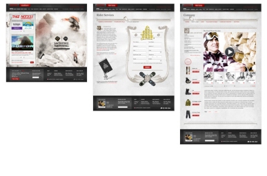  Burton Snowboards: 2010 Season Site (2009)