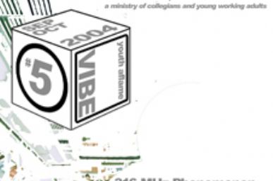 ezine cover, VIBE.
