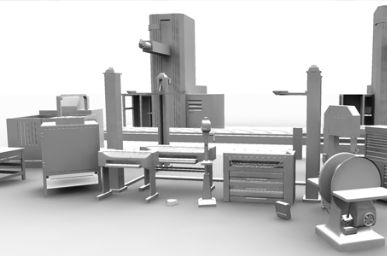 Architectural Fly Through Models