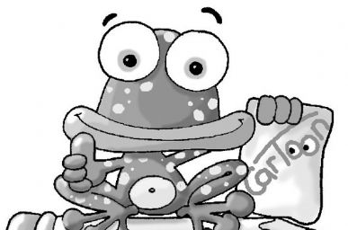 drawing frog