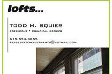 Newsprint Ad for a contemporary Loft Developer