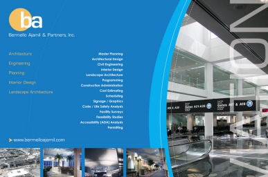 Curved Four-Panel Mural Display