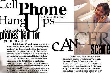 cell phone scare