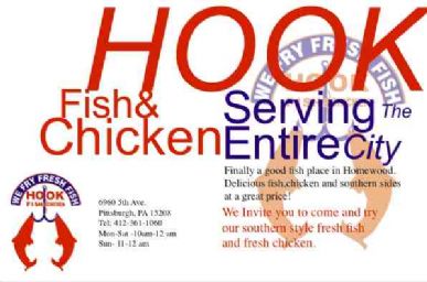 hook fish and chicken