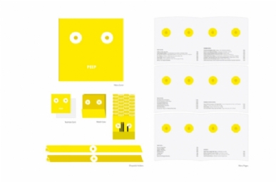 Peep Restaurant Identity
