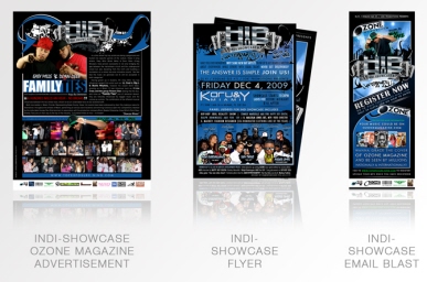Hip-Hop Indi Showcase Promotional Items