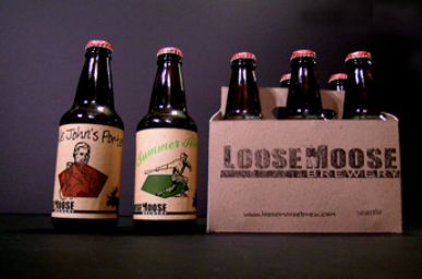 Loose Moose Brewery Identity and Packaging